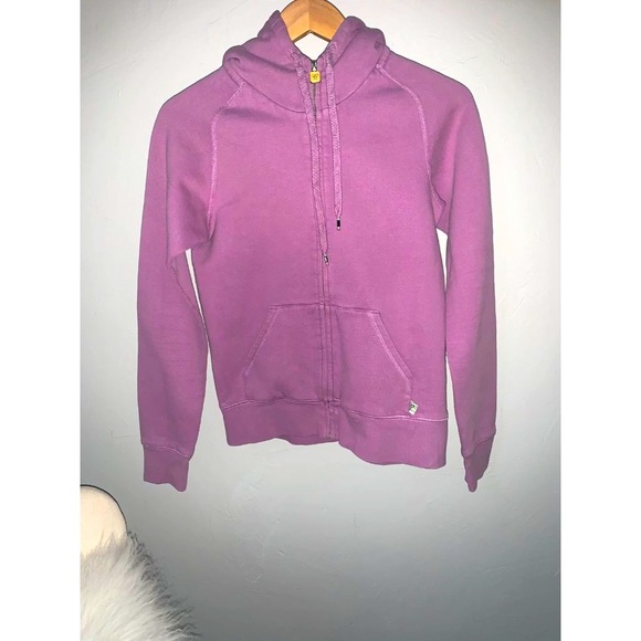 TNA Purple Zip Up Hoodie - Picture 3 of 6